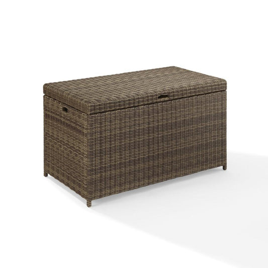 Crosley Furniture - Bradenton Wicker Storage Bin - CO7305-WB_CLOSEOUT veiw 2