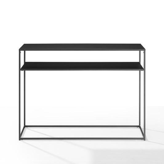 Crosley Furniture - Braxton Console Table Matte Black - CF1400-MB view 2