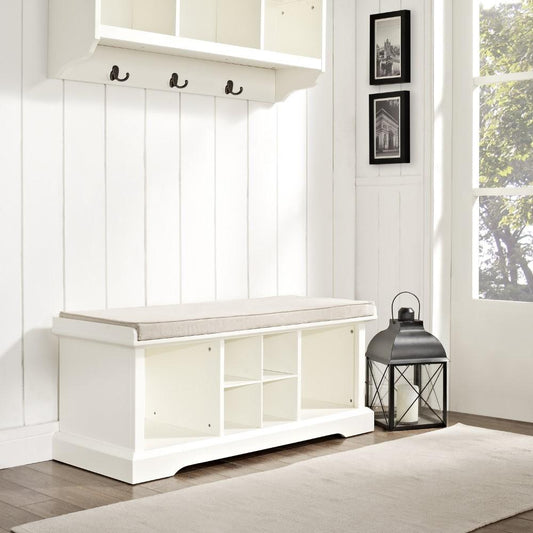 Crosley Furniture - Brennan Storage Bench - CF6003-WH veiw 2