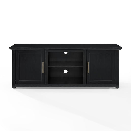 Crosley Furniture - Camden 58in Low Profile Tv Stand Black - CF101158-BK veiw 2