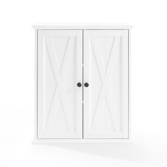 Crosley Furniture - Clifton Stackable Pantry Distressed White - CF3112-WH veiw 2