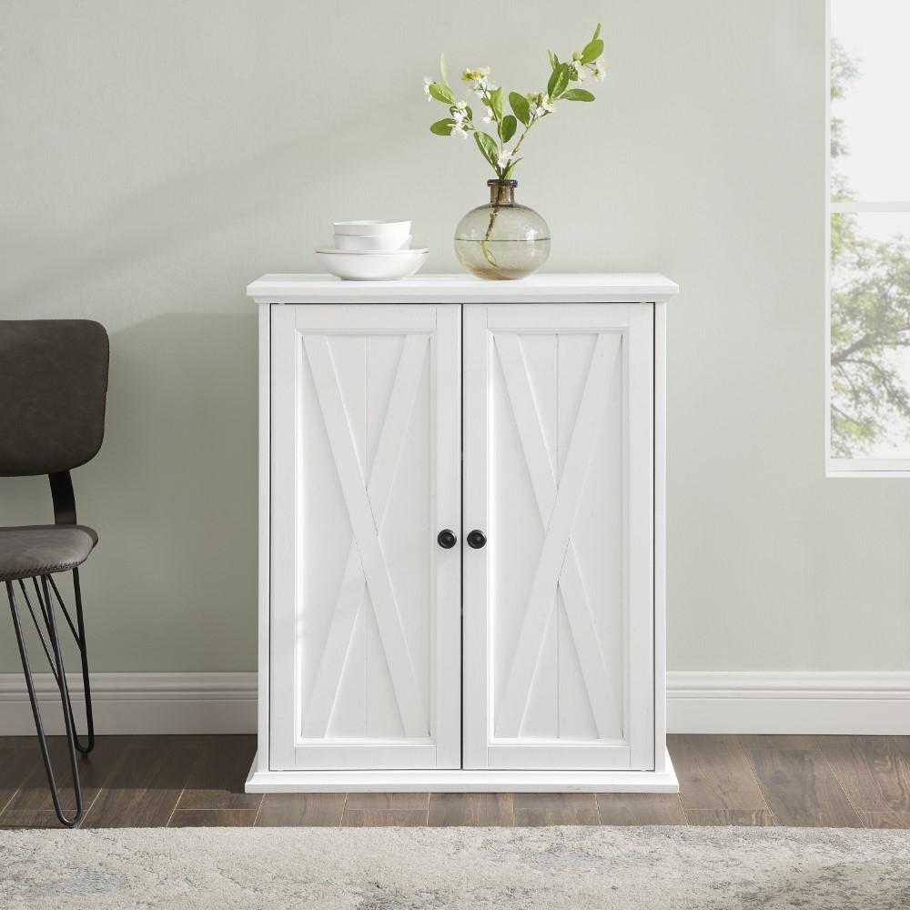 Crosley Furniture - Clifton Stackable Pantry Distressed White - CF3112-WH veiw 10