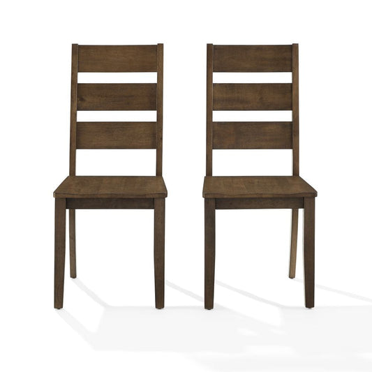 Crosley Furniture - Joanna 2-Piece Ladder-Back Dining Chair Set - 2 Ladder-Back Chairs - CF501217-DO view 2