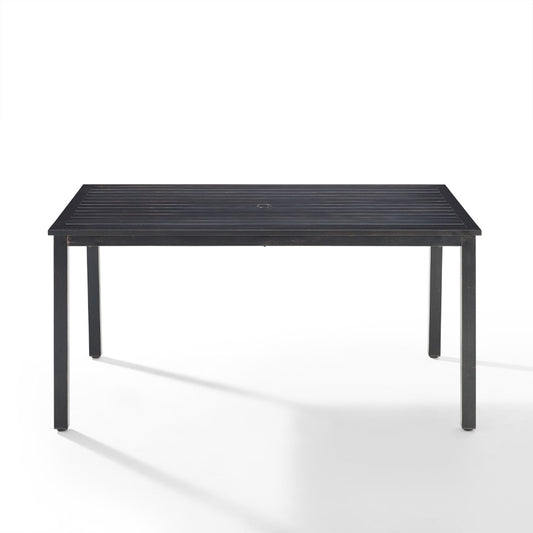 Crosley Furniture - Kaplan Outdoor Dining Table Oil Rubbed Bronze - CO6215-BZ veiw 2