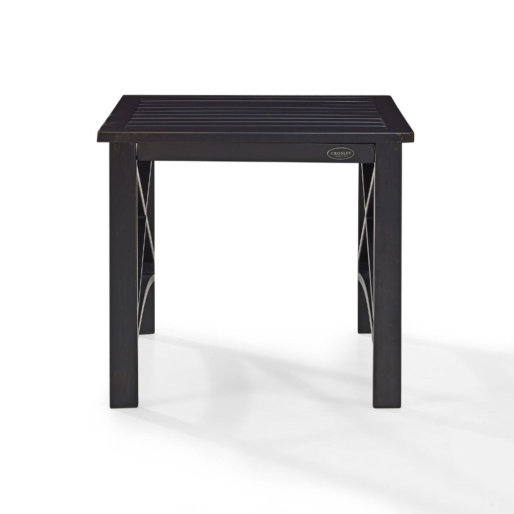 Crosley Furniture - Kaplan Side Table in Oiled Bronze - CO6208-BZ veiw 6