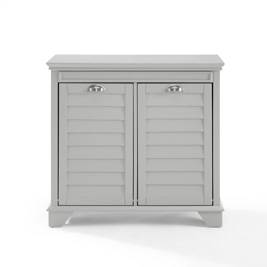 Crosley Furniture - Lydia Linen Hamper Gray - CF7003-GY veiw 2