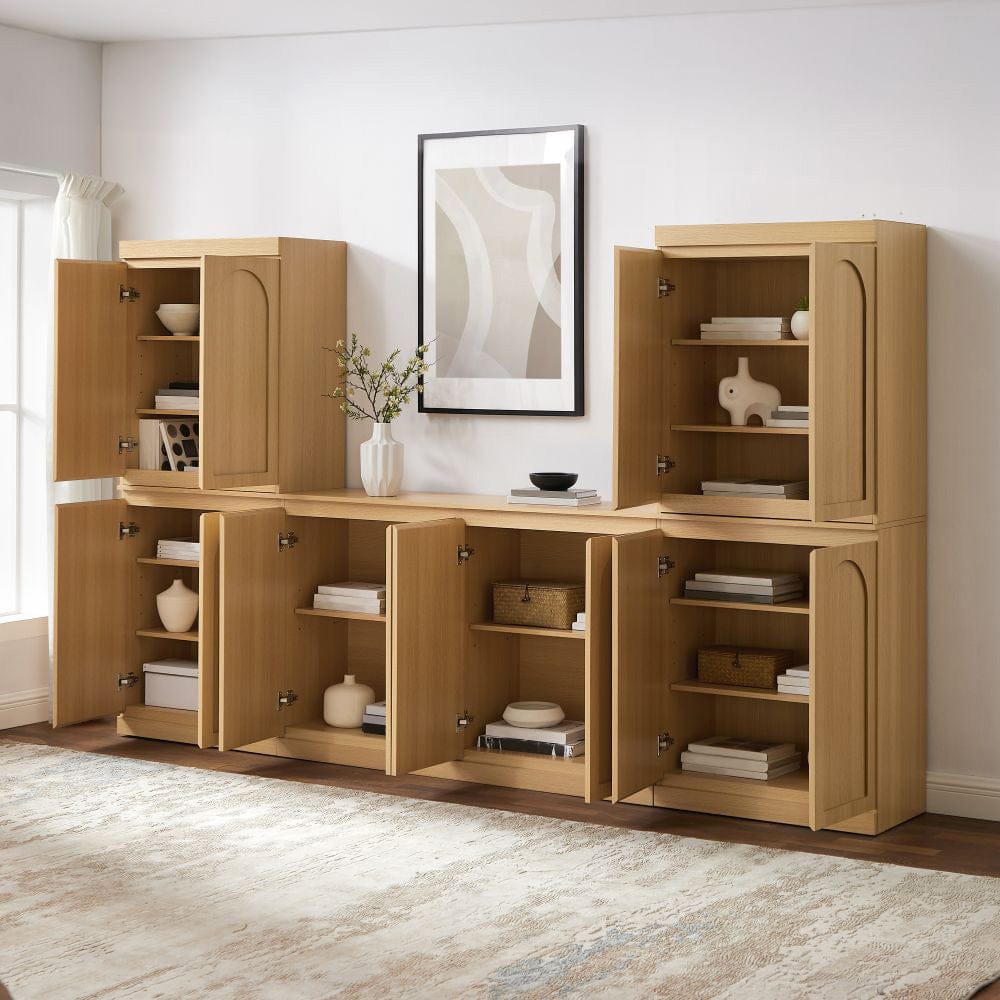 Crosley Furniture - Marco 3-Piece Entertainment Center - Sideboard & 2 Pantries - KF33018AH view 8