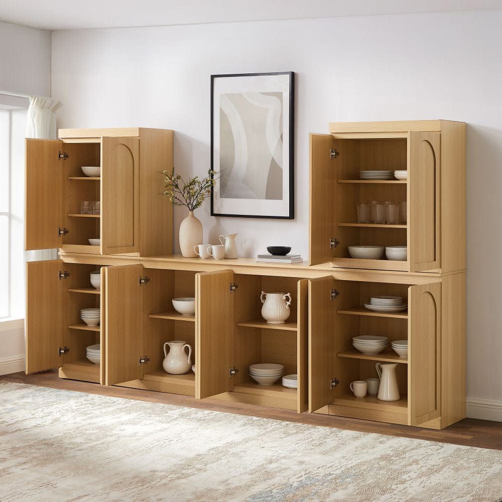 Crosley Furniture - Marco 3-Piece Sideboard And Pantry Set - Sideboard & 2 Pantries - KF33073AH view 8