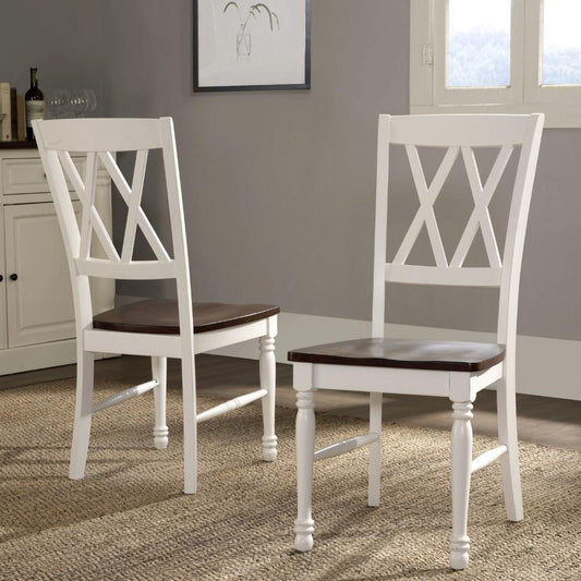 Crosley Furniture - Shelby Dining Chair (Set of 2) - CF501018-WH veiw 2
