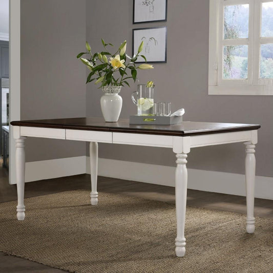 Crosley Furniture - Shelby Dining Table - CF2002-WH veiw 2