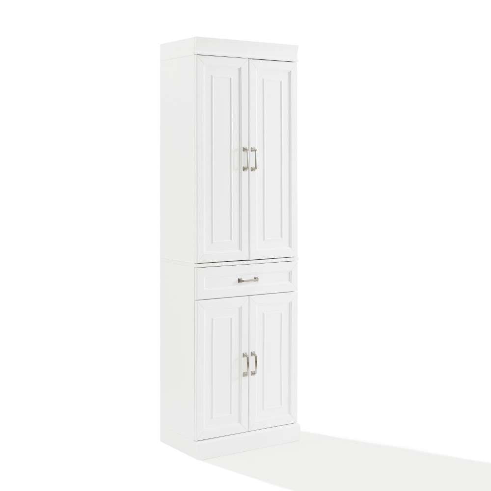 Crosley Furniture - Stanton Pantry White - KF33031WH veiw 1