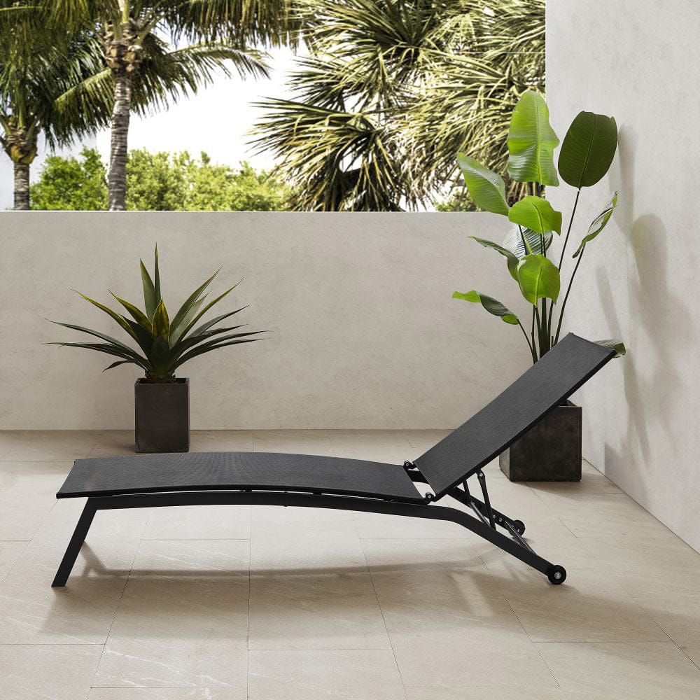 Crosley Furniture - Weaver Outdoor Chaise Lounge - CO6310MB-CL view 7