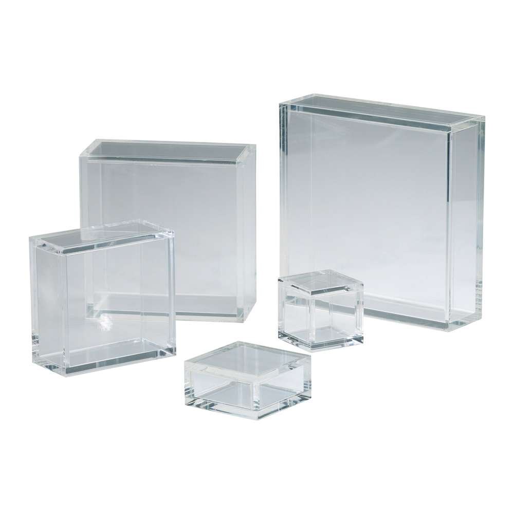 Cyan Design - Acrylic Pedestal in Clear - 8x8 Square - 01834 veiw 1