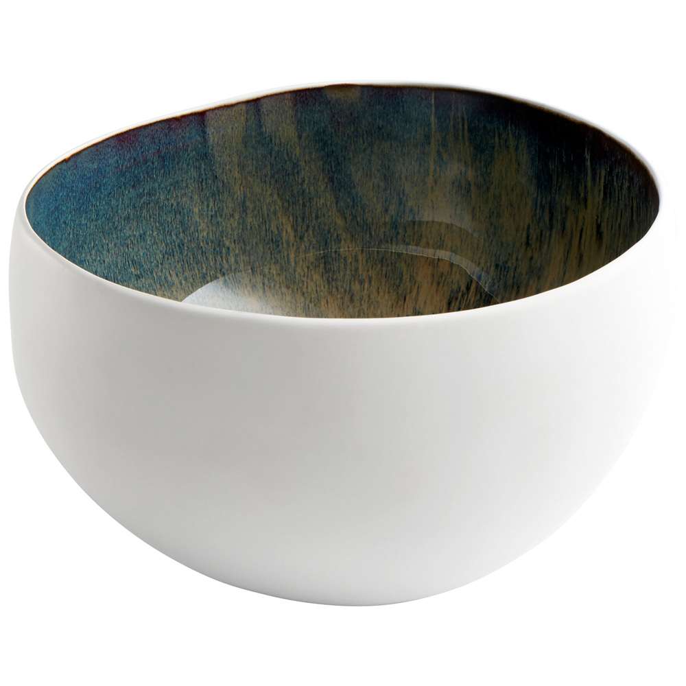 Cyan Design - Android Bowl in White and Oyster - Small - 10254 veiw 1