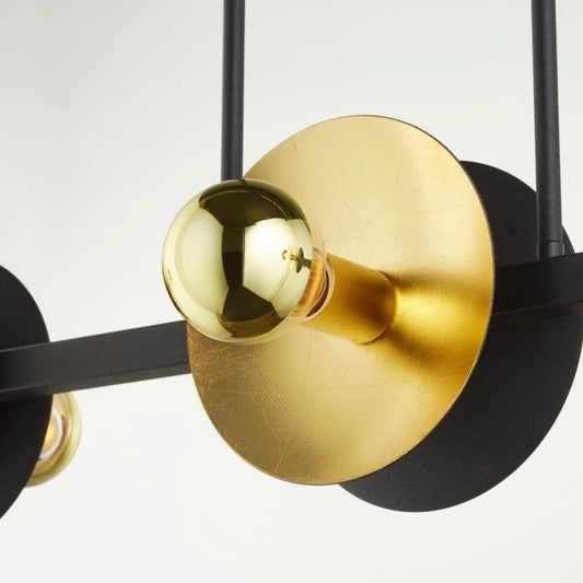Cyan Design - Artemis Chandelier in Noir and Gold Leaf - Small - 10979 view 2