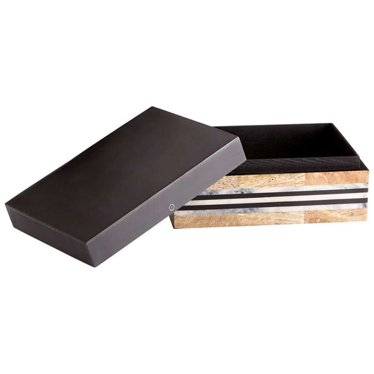 Cyan Design - Avondale Container in Natural and Black - Large - 10233 veiw 2