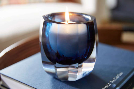 Cyan Design - Azure Oppulence Vase in Blue & Clear - Small - 11253 veiw 2