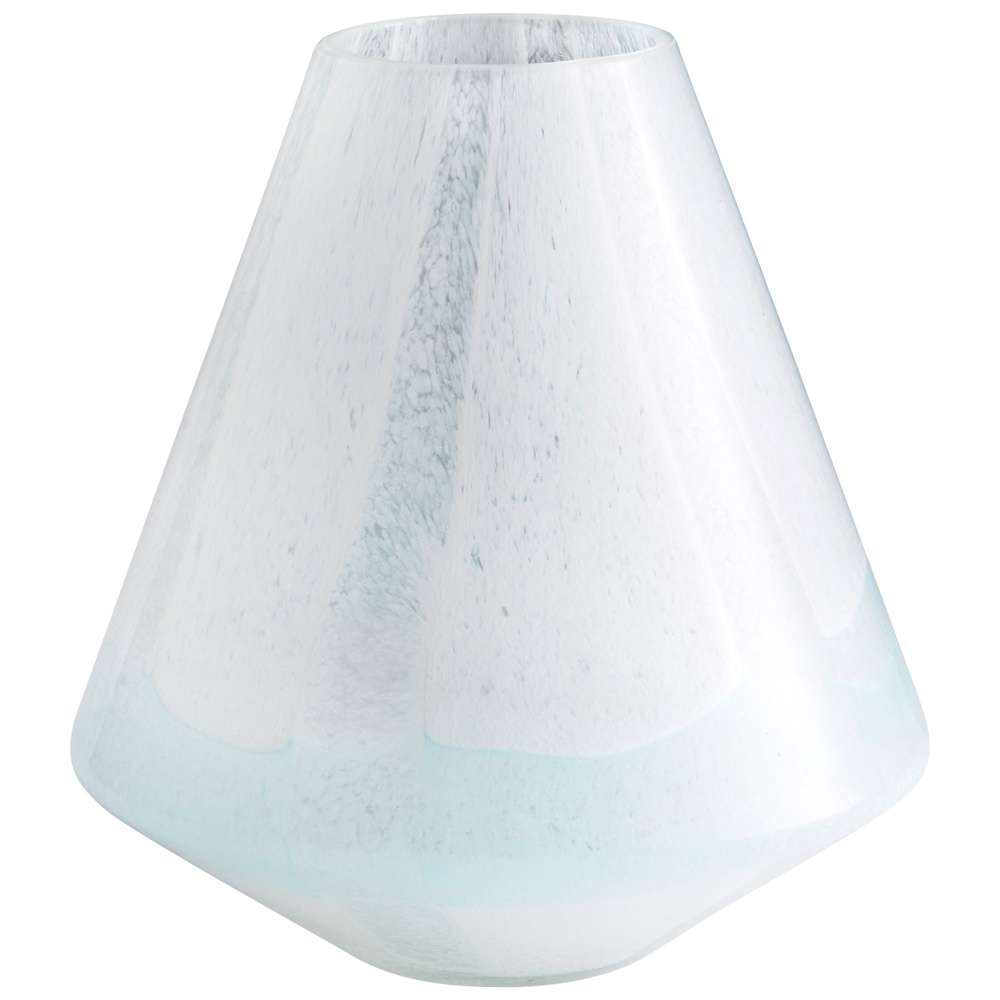 Cyan Design - Backdrift Vase in Sky Blue and White - Small - 10289 veiw 1