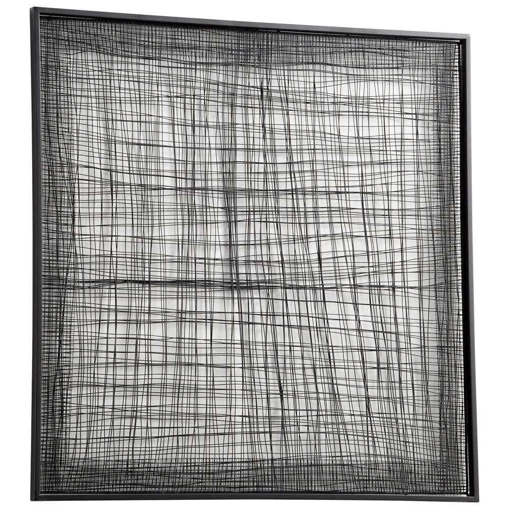 Cyan Design - Belham Wall Decor in Graphite - Large - 10240