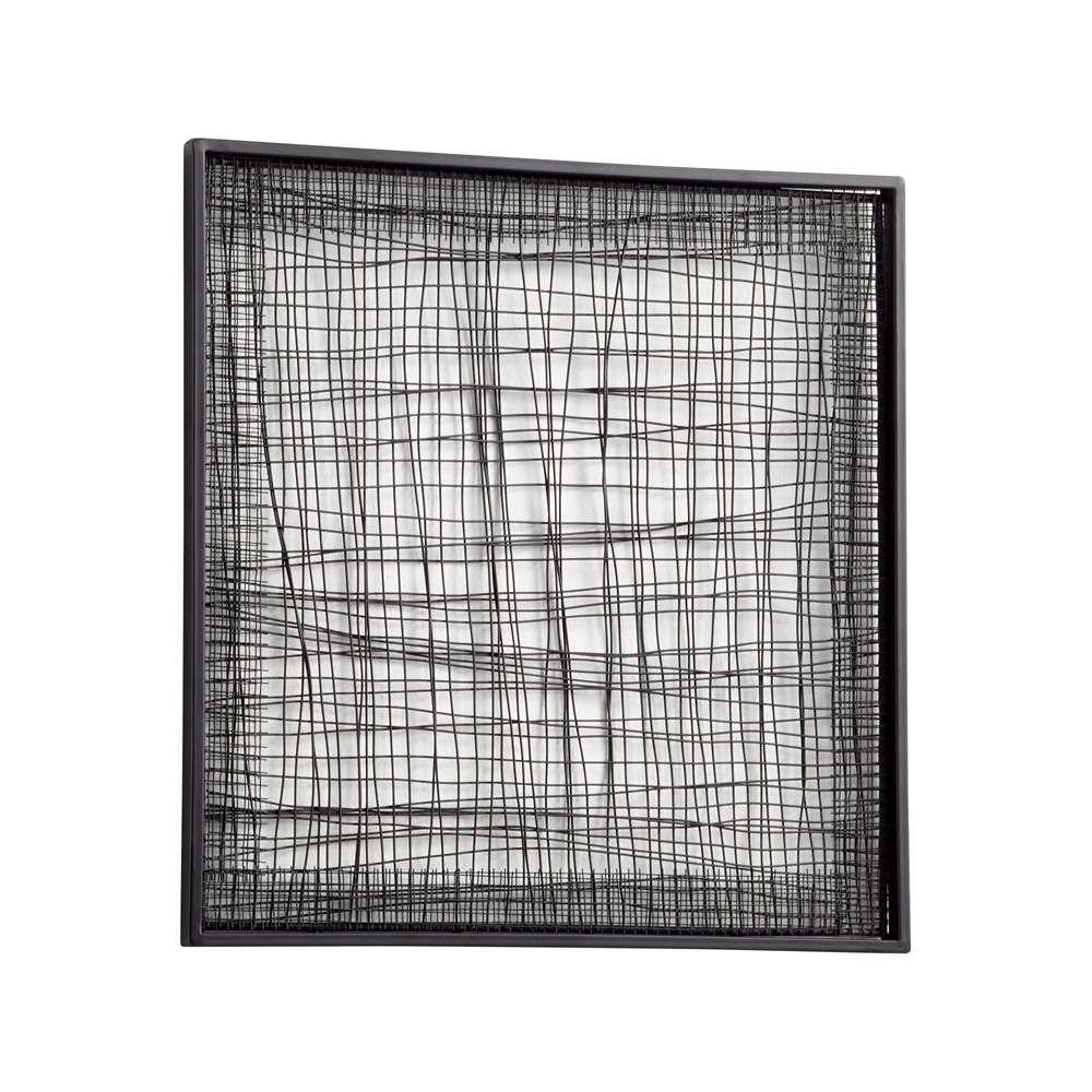 Cyan Design - Belham Wall Decor in Graphite - Small - 10239 veiw 1
