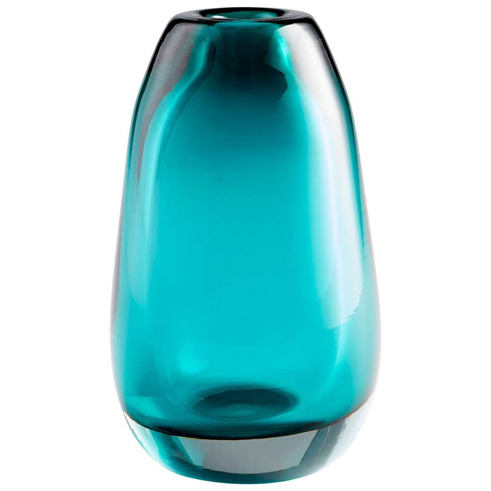 Cyan Design - Blown Ocean Vase in Blue - Small - 09493 veiw 1