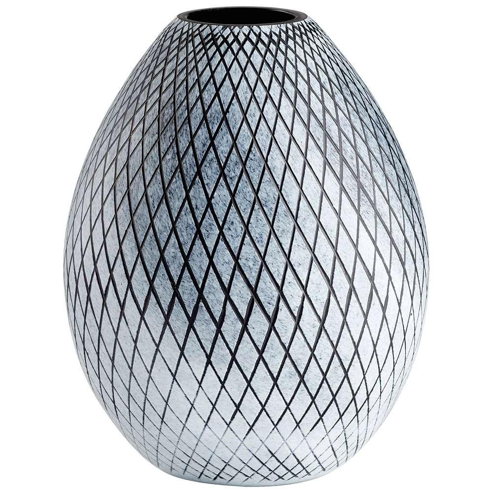 Cyan Design - Bozeman Vase in Frosted Grey - Large - 11095 veiw 1