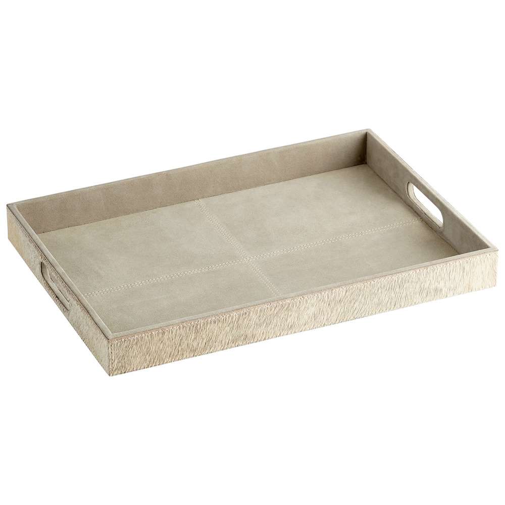 Cyan Design - Brixton Tray in Grey - Large - 10131 veiw 1