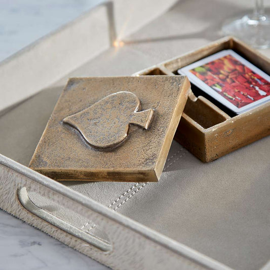 Cyan Design - Brixton Tray in Grey - Small - 10130 veiw 2