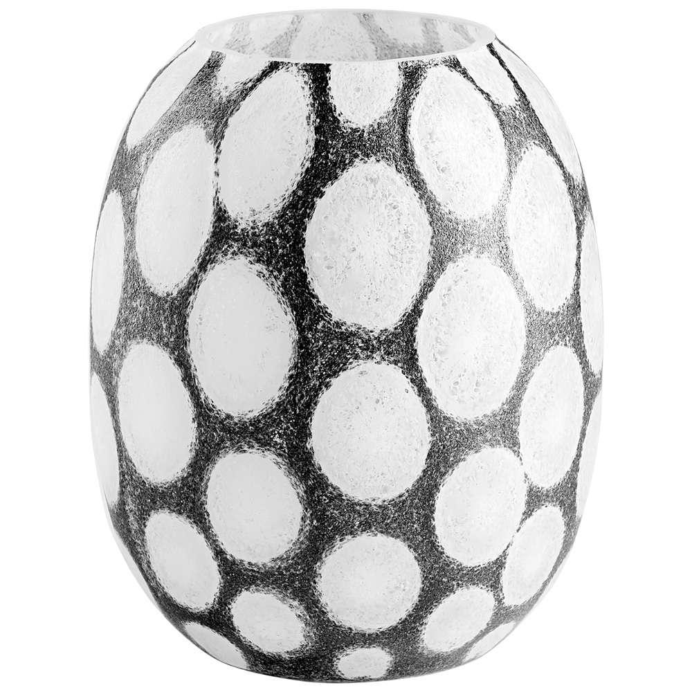 Cyan Design - Brunson Vase in Brown and White - Small - 11067 veiw 1