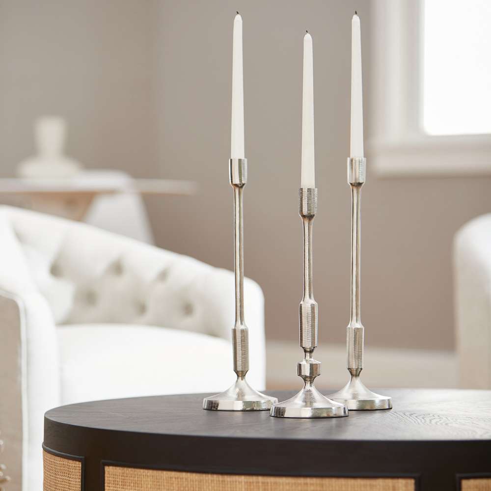 Cyan Design - Cambria Candleholder in Nickel - Medium - 10206 veiw 3