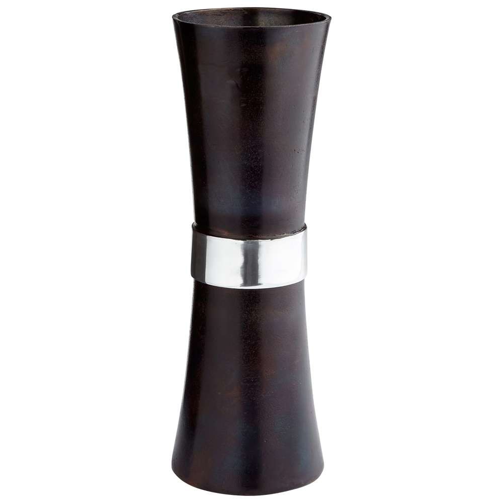 Cyan Design - Catalina Vase in Bronze and Blue - Small - 08294 veiw 1