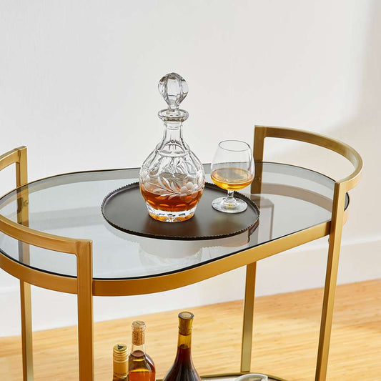 Cyan Design - Cosmo Bar Cart in Gold - 11437 veiw 2