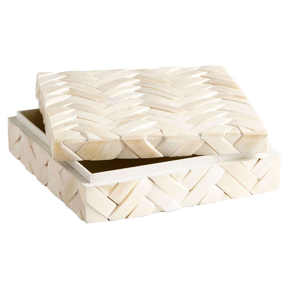 Cyan Design - Cumberland Container in White - Large - 10235 veiw 7