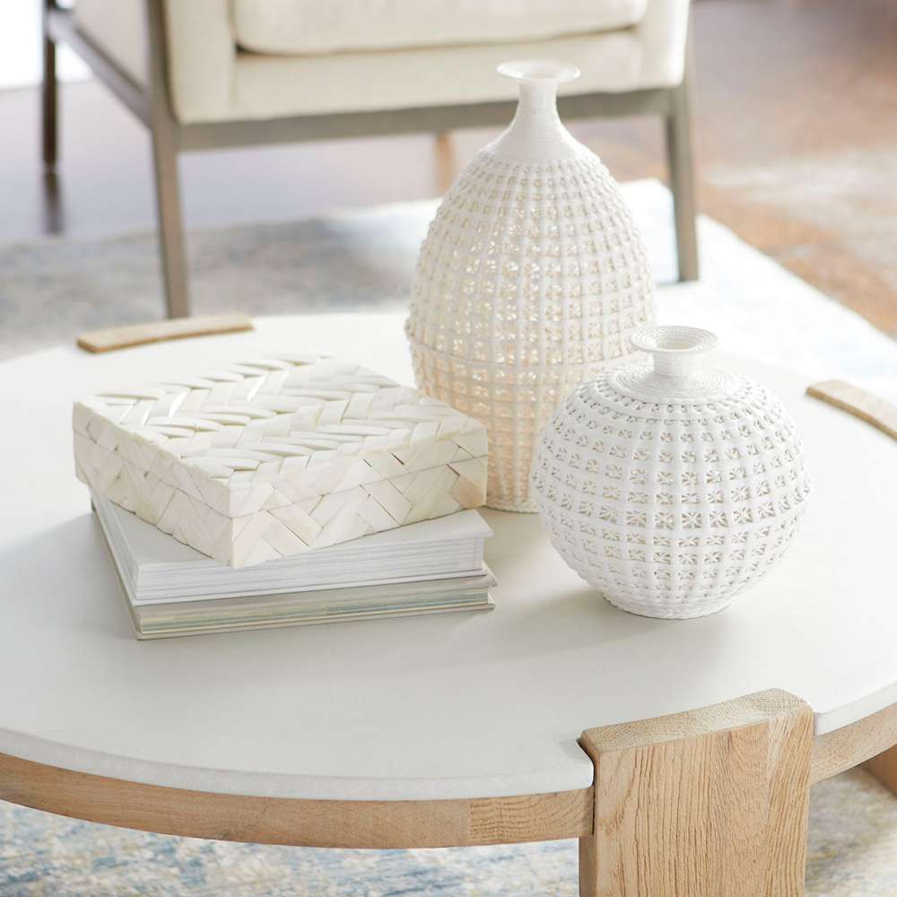Cyan Design - Diana Vase in Matte White - Small - 04440 veiw 3