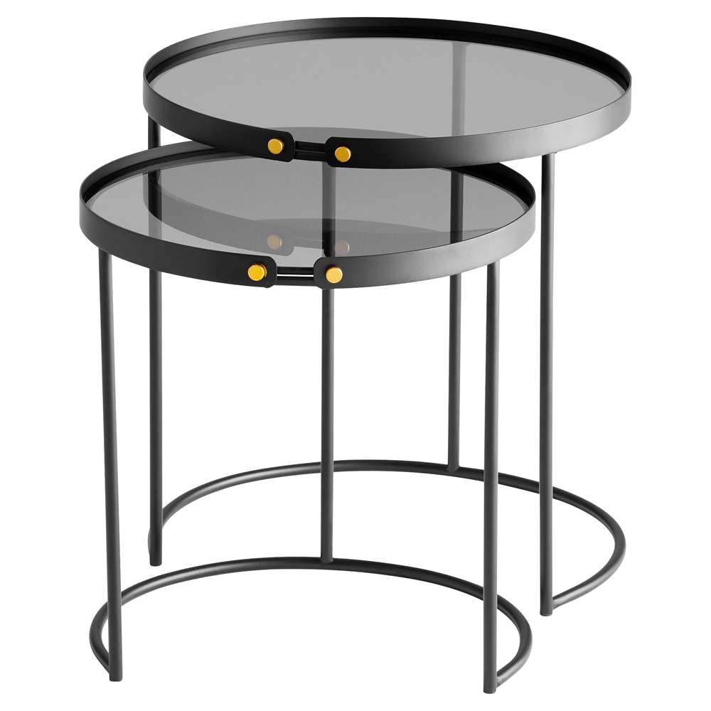 Cyan Design - Flat Bow Tie Tables in Graphite - 11225 veiw 1