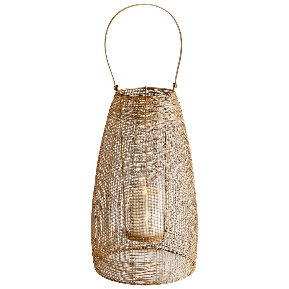 Cyan Design - Gauze Candleholder in Gold - 10245 veiw 1