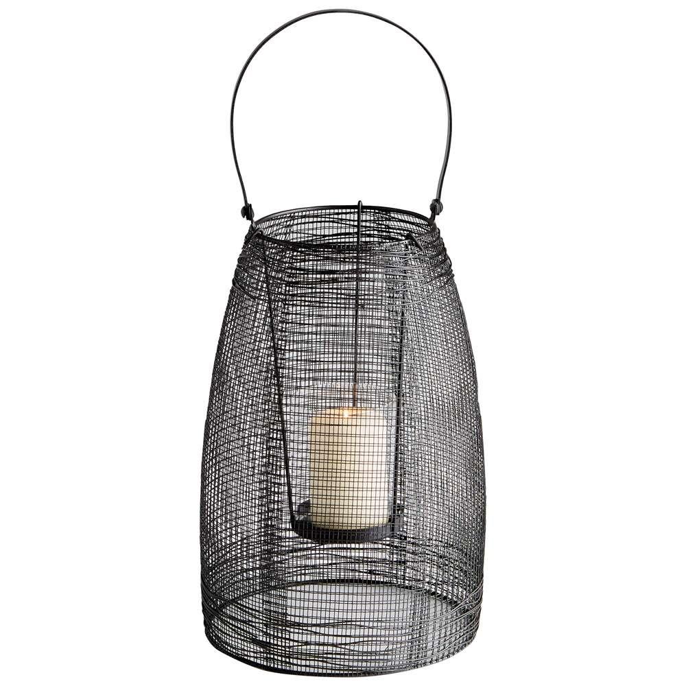Cyan Design - Gauze Candleholder in Graphite - Small - 10243