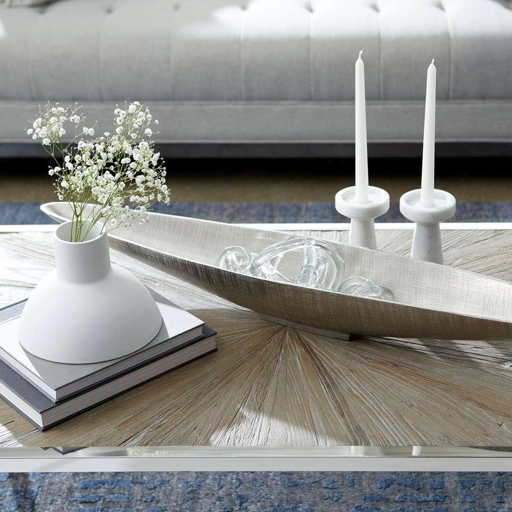 Cyan Design - Gondola Tray in Textured Nickel - Small - 07056 veiw 2
