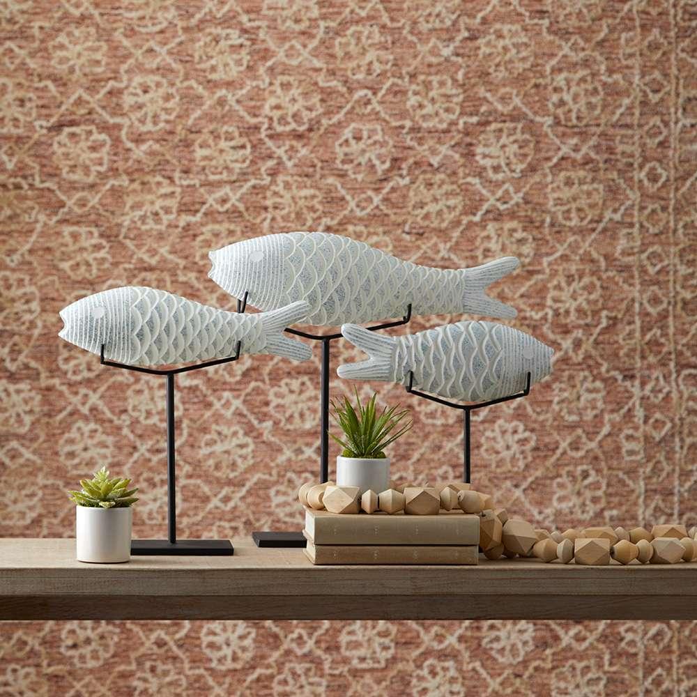 Cyan Design - Grouper Sculpture in Clear and Frosted - Medium - 10035 veiw 3