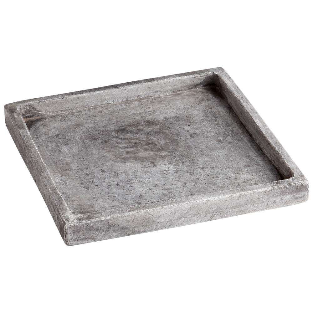 Cyan Design - Gryphon Tray in Grey - Large - 10597 veiw 1