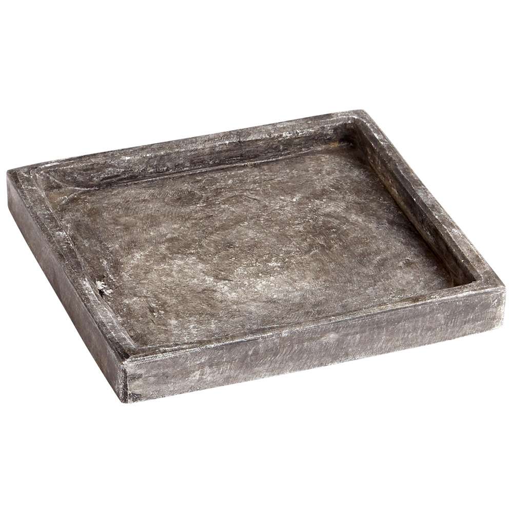 Cyan Design - Gryphon Tray in Grey - Medium - 10596 veiw 1