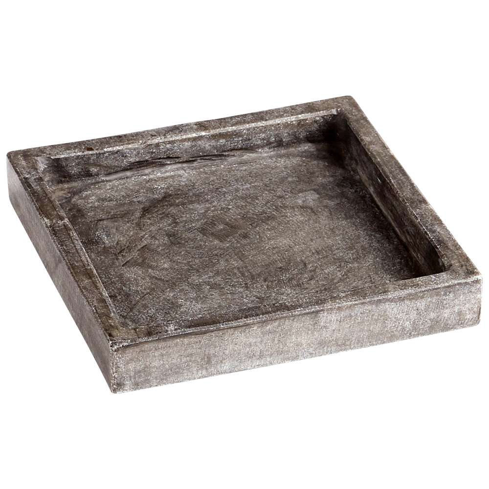 Cyan Design - Gryphon Tray in Grey - Small - 10595 veiw 1