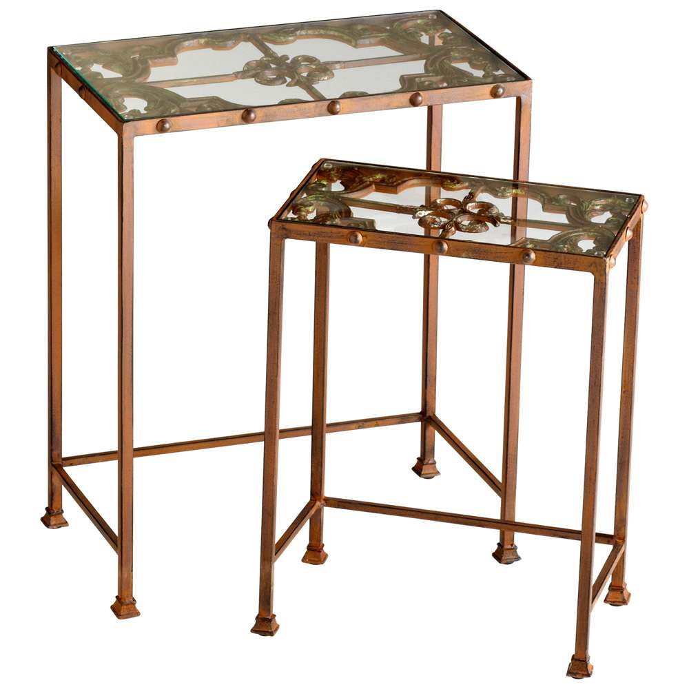 Cyan Design - Gunnison Nesting Tables in Rust - 04887 veiw 1