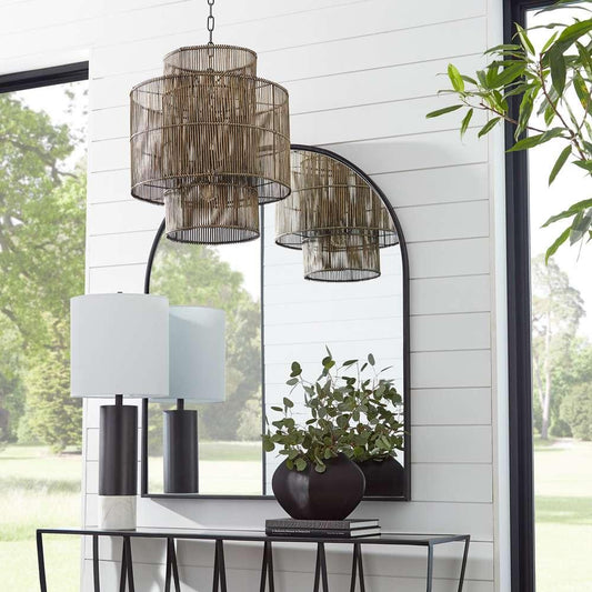 Cyan Design - Hammond Pendant Bamboo in Rattan - 10273 veiw 2