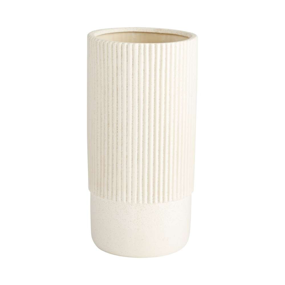 Cyan Design - Harmonica Vase in White - Large - 11199 veiw 1