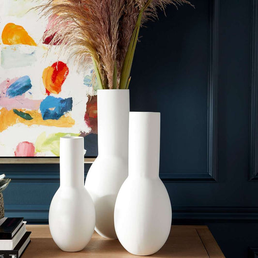 Cyan Design - Impressive Impression Vase in Matte White - Large - 10538 veiw 2
