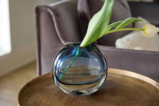 Cyan Design - Jacinta Vase in Blue - Small - 10485 veiw 2