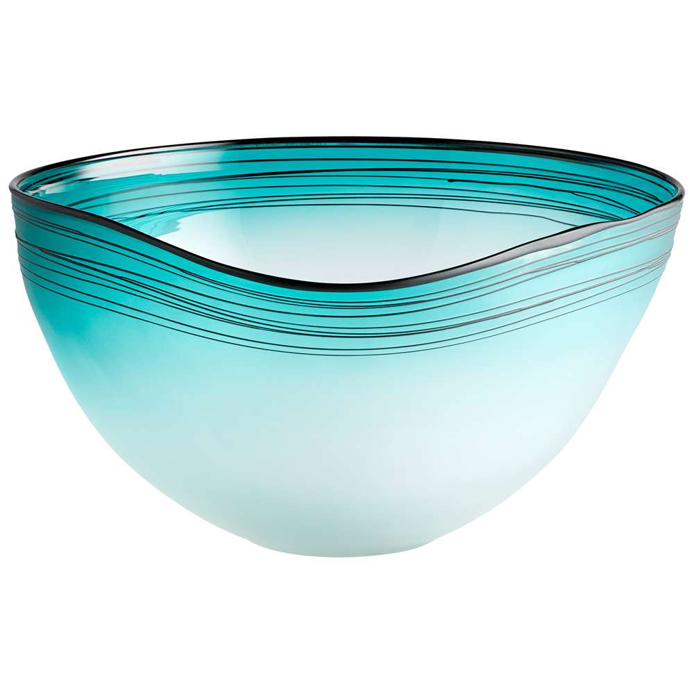 Cyan Design - Kapalua Bowl in Blue and White - 10894 veiw 1