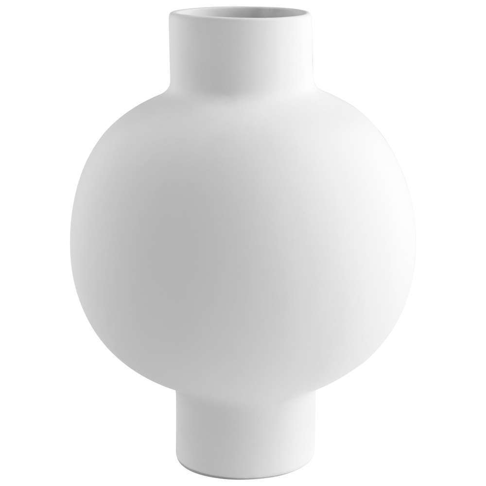 Cyan Design - Libra Vase in White - Small - 10916 veiw 1