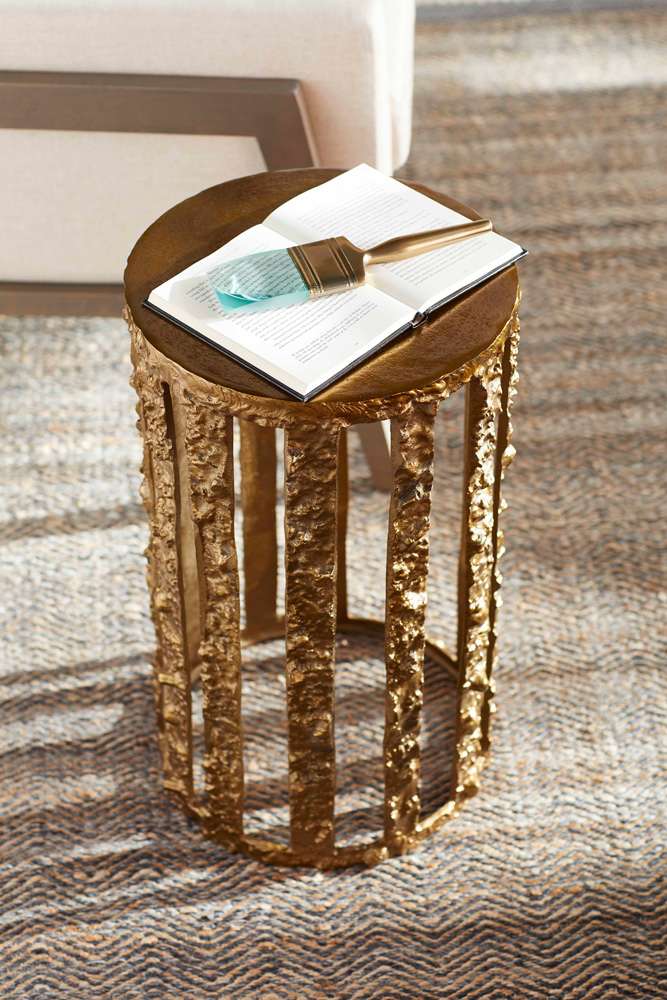 Cyan Design - Lucila Table in Gold - Large - 11142 veiw 2